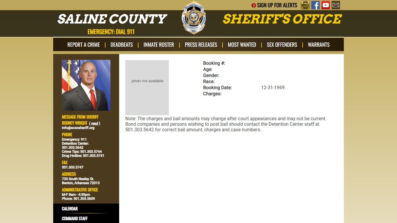 View Roster - Saline County Sheriff's Office